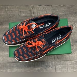 Houston Astros‎ Eastland Navy Summer Boat Flats Women's Shoes Size 10